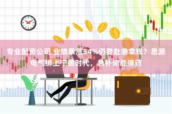 专业配资公司 业绩暴涨54%仍要赴港拿钱？思源电气绑上宁德时代，急补储能弹药